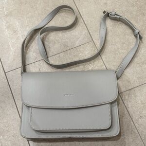 Pixie Mood Light Gray Crossbody Bag